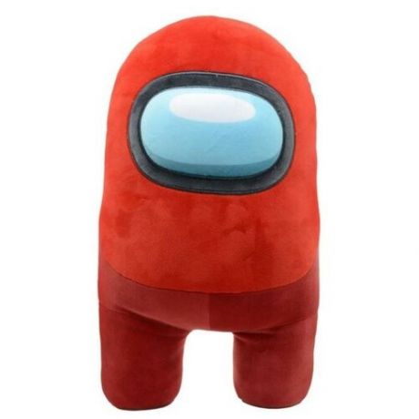 Плюшевая игрушка Among us супер Мягкая, 40 см, цвет красный