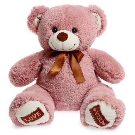Любимая игрушка Мягкая игрушка «Медведь Амур», цвет пудровый, 70 см