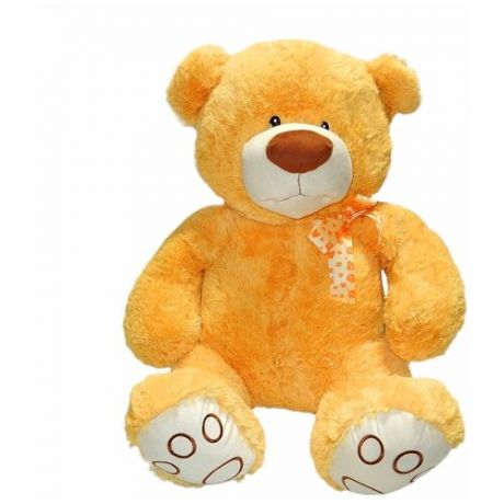 Медведь с пестрым бантиком,мягкая игрушка 61 см