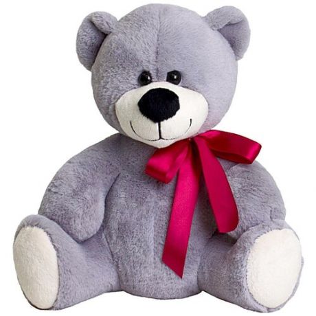 Мягкая игрушка Медведь Мишаня, цвет серый, 32 см Rabbit