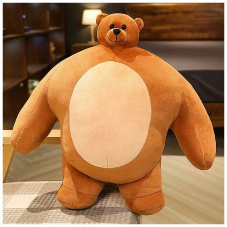 Большой плюшевый медведь с маленкой головой 45см из Тик Тока / медведь игрушка / мягкая игрушка медведь / большой медведь игрушка Tik Tok
