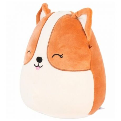 Squishmallows (Kelly Toys) Сквишмэллоус Игрушка мягконабивная 20 см Корги Регина, волна 1 39432