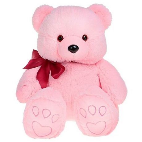 Мягкая игрушка Медведь Эдди, цвет розовый Rabbit 1592783 .