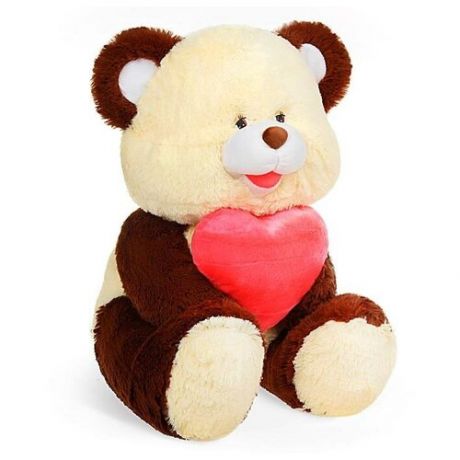 Три медвежонка Мягкая игрушка «Медведь с сердцем», микс
