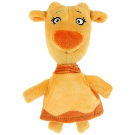Мягкая игрушка Мульти-Пульти Оранжевая корова Зо, без чипа, 21 см, оранжевый