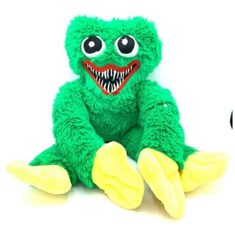 Мягкая игрушка Хагги-Вагги большой 55 см/ Мягкая игрушка с липучими лапами Зеленый