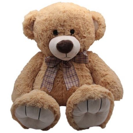 Мягкая игрушка Magic Bear Toys Медведь Казимир кремовый с бантом (50см/65см)