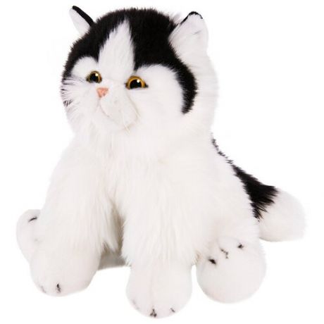 Мягкая игрушка MaxiLife Кот черно-белый, 30 см