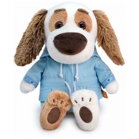 Budi Basa Мягкая игрушка Собака Бартоломей Baby в курточке с капюшоном, 20 см
