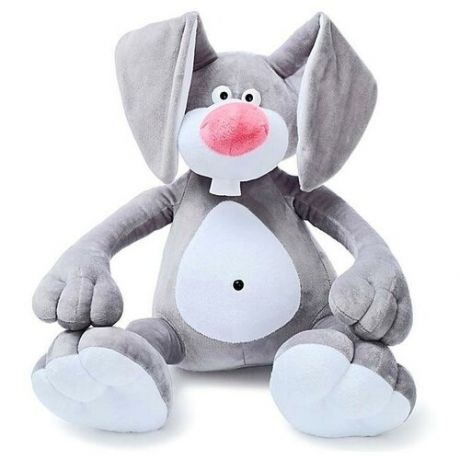 Мягкая игрушка «Кролик Эрни», 62 см, цвет серый