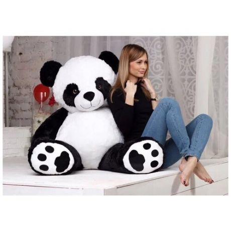 Мягкая игрушка Панда большая 180 см (в рост 145 см), Огромная плюшевая Панда 180 см Premium