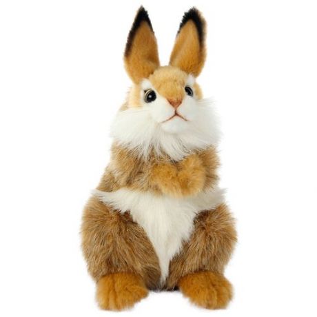 Мягкая игрушка Hansa Коричневый кролик, 24 см