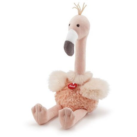 Мягкая игрушка Trudi Кудрявый фламинго, 32 см