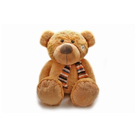 Мягкая игрушка Magic Bear Toys ь в шарфе цвет рыжий 60 см.