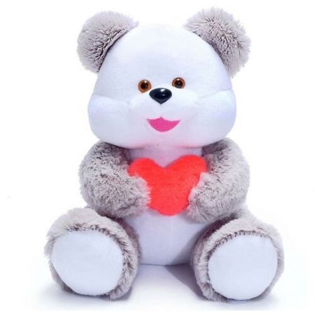 Мягкая игрушка «Медведь», с сердцем, микс