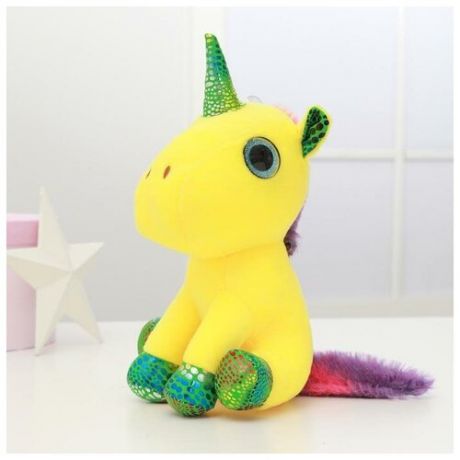 Milo toys Мягкая игрушка «Сияй!», единорог, цвета микс