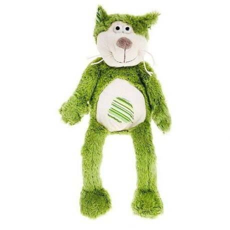 Мягкая игрушка Jackie Chinoco Зеленый кот 20 см.