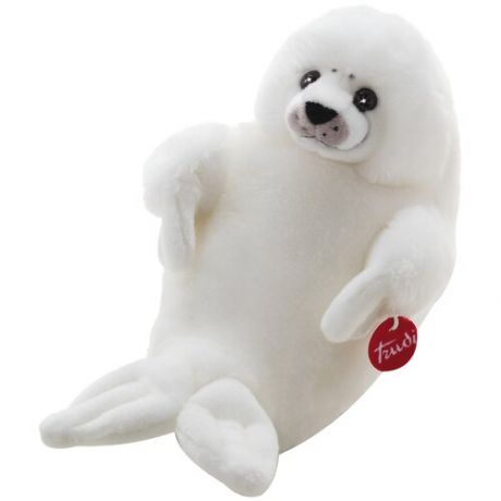 Мягкая игрушка Trudi Белый тюлень, 46 см, белый