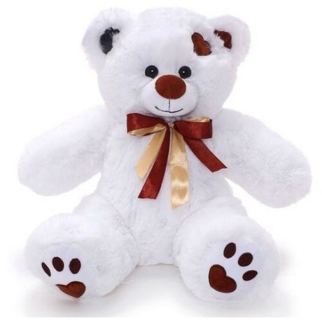 Мягкая игрушка Любимая игрушка "Медведь Тони" белый, 50 см