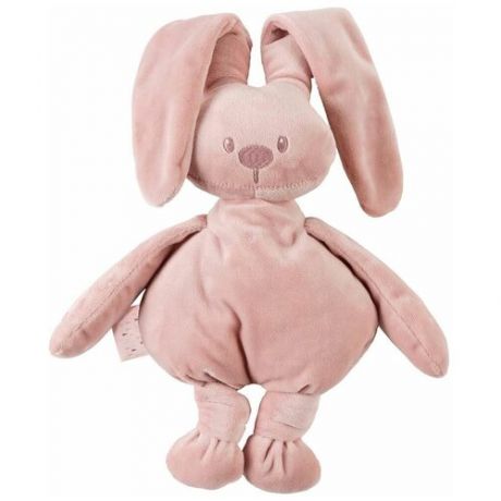 Игрушка мягкая Nattou Musical Soft toy (Наттоу Мьюзикал Софт Той) Lapidou Кролик old pink 877374
