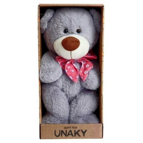 Мягкая игрушка UNAKY Soft toy Медведь Дюкан, в коробке, 28 см