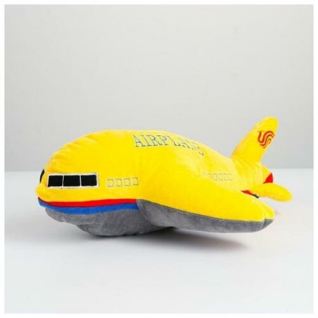 Мягкая игрушка «Самолёт», 25 см, цвета микс
