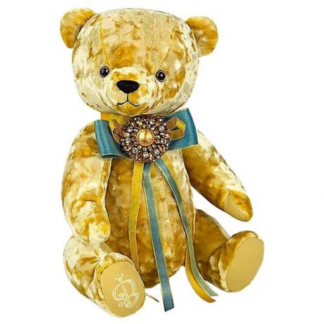 Budi Basa Мягкая игрушка Медведь БернАрт 30 см золотой BAg-20