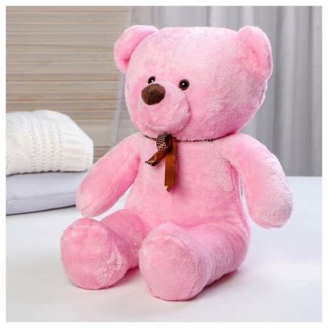 Мягкая игрушка Мишка, 65 см, цвет розовый 4851604 .