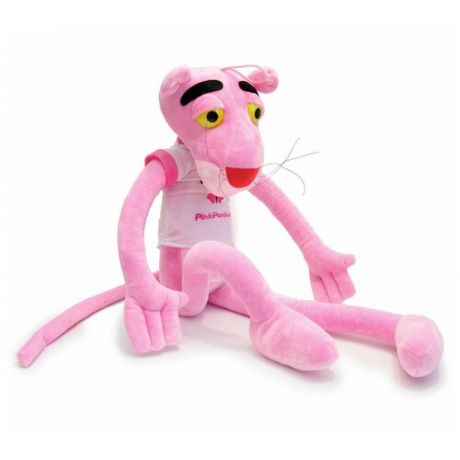 Мягкая игрушка - Розовая Пантера в Футболке 60см