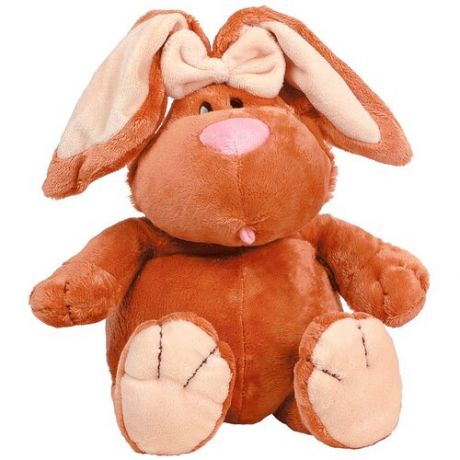 Мягкая игрушка Gulliver Кролик Коричневый, сидячий, 40 см 7-42045