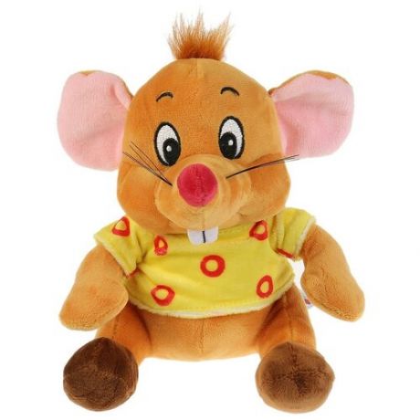 Мягкая игрушка Мульти-Пульти Мышка в сырной рубашке, без чипа, 16 см