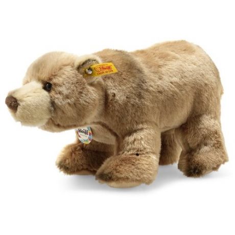 Мягкая игрушка Steiff Back in Time Baerlie brown bear (Штайф Назад в прошлое Бурый медведь Бэрли 28 см)