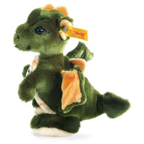 Мягкая игрушка Steiff Raudi Dragon Boy green (Штайф Дракон Роди зеленый 17 см)