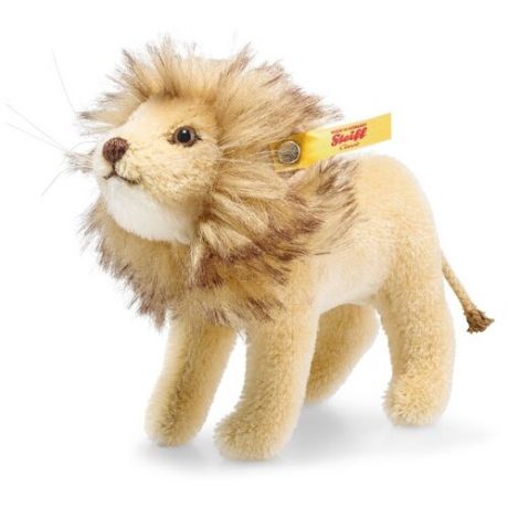 Мягкая игрушка Steiff National Geographic lion in gift box (Штайф Лев в подарочной коробке 13 см)