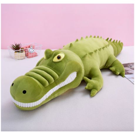 Мягкая игрушка Крокодил / Игрушка для детей / Детская игрушка / Игрушка-подушка / Для сна 100 см