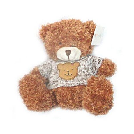 Мягкая игрушка Мишка в свитере, коричневый, 14 см., арт BKG032727