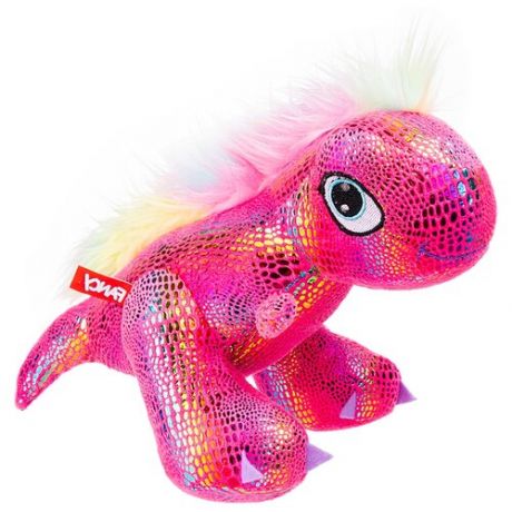 Мягкая игрушка Fancy Динозавр Вайк, 21 см, розовый