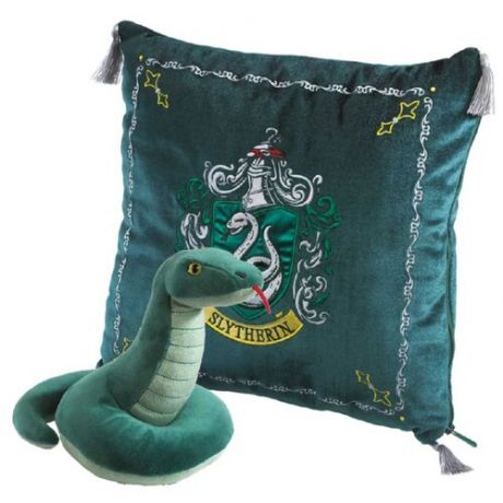 "The Noble Collection" Мягкая игрушка Гарри Поттер Талисман Слизерина (змея + подушка)