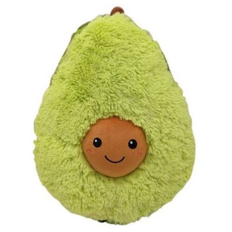 Мягкая игрушка авокадо (темно - зеленое) 30 см