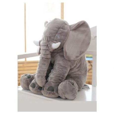 Мягкая игрушка "Слон" серый (60 см.)