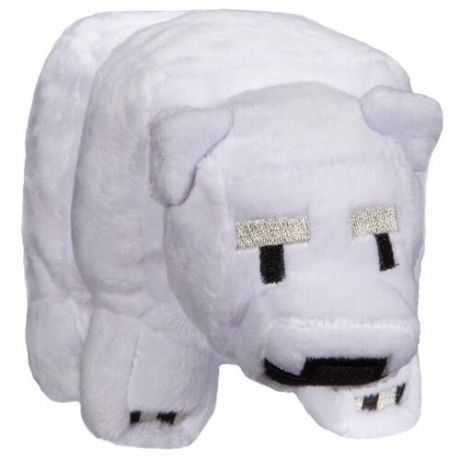 Мягкая игрушка Jinx Minecraft Small baby Polar bear, 18 см