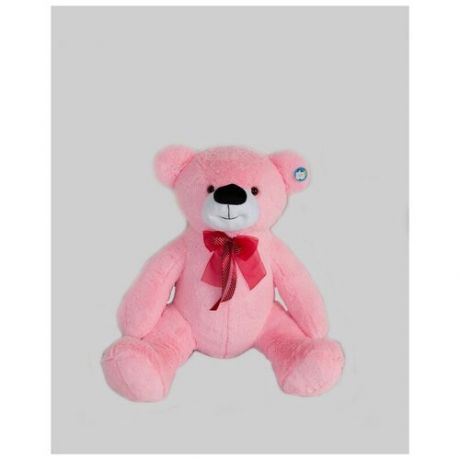 Мягкая игрушка Тутси "Медведь" (игольчатый) розовый, 80 см 449-2015