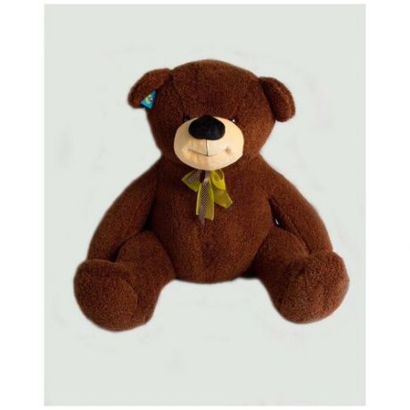 Мягкая игрушка Тутси "Медведь" (кудрявый) темно - коричневый, 100 см 465-2015
