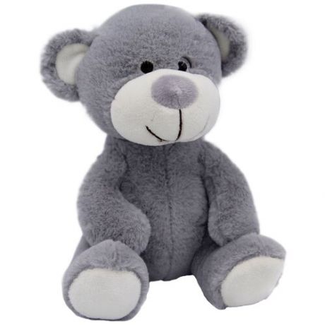 Мягкая игрушка UNAKY Soft toy Медвежонок Сильвестр серый, 20 см