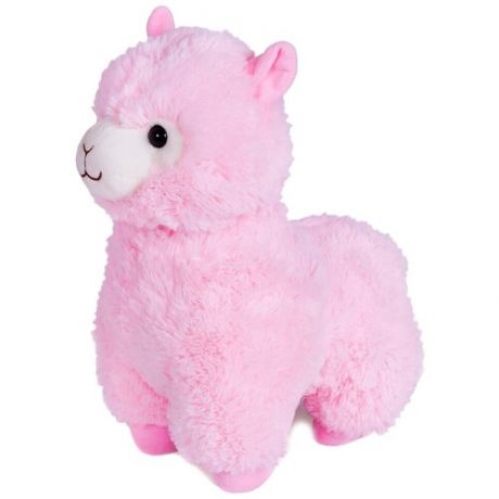 Мягкая игрушка Fancy Альпака, 38 см, розовый