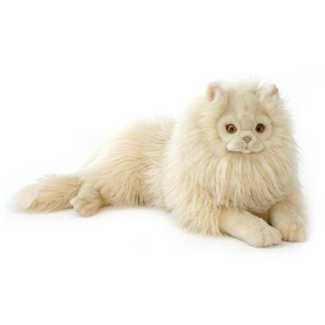 Мягкая игрушка Hansa Персидский кот Табби кремовый, 70 см