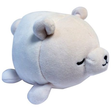 Мягкая игрушка Yangzhou Kingstone Toys Медвежонок полярный белый, 6 см