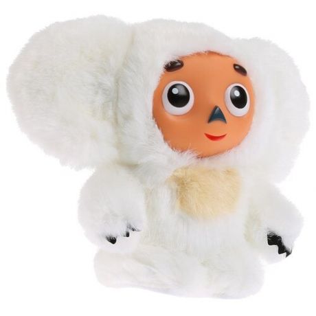 Интерактивная мягкая игрушка Мульти-Пульти Чебурашка белый, 14 см