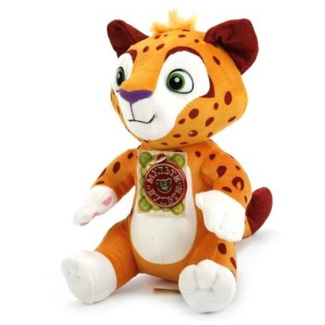 Интерактивная мягкая игрушка Мульти-Пульти Тиг и Лео Леопард Лео в пакете, 25 см