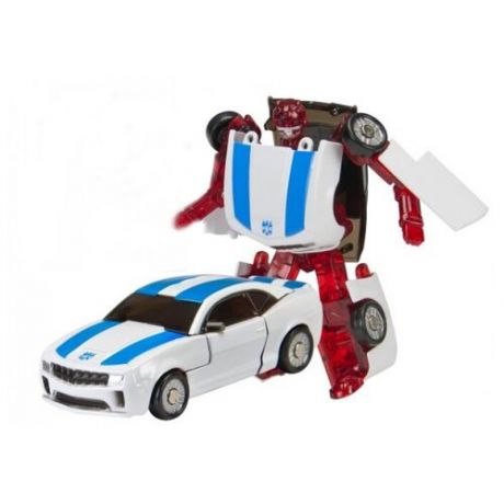 Трансформер Робот-Машина Космобот (красный, белый), Пламенный мотор 870276